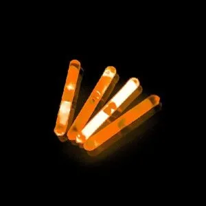 Mini Glowsticks Oranje 2st