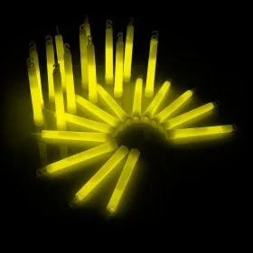 Power Glowsticks Geel 25st