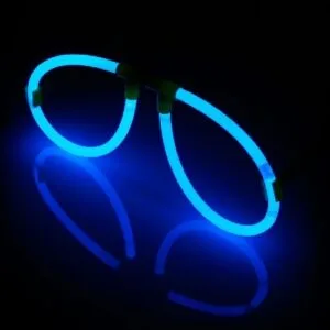 glowbril blauw
