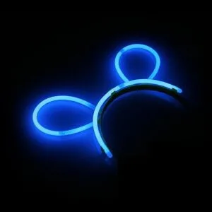 Glow Haarband Blauw