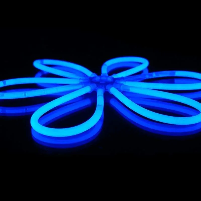 Blauwe glow sticks 100st - Afbeelding 8