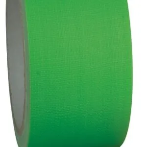 Neon tape 50mm 25 meter groen
